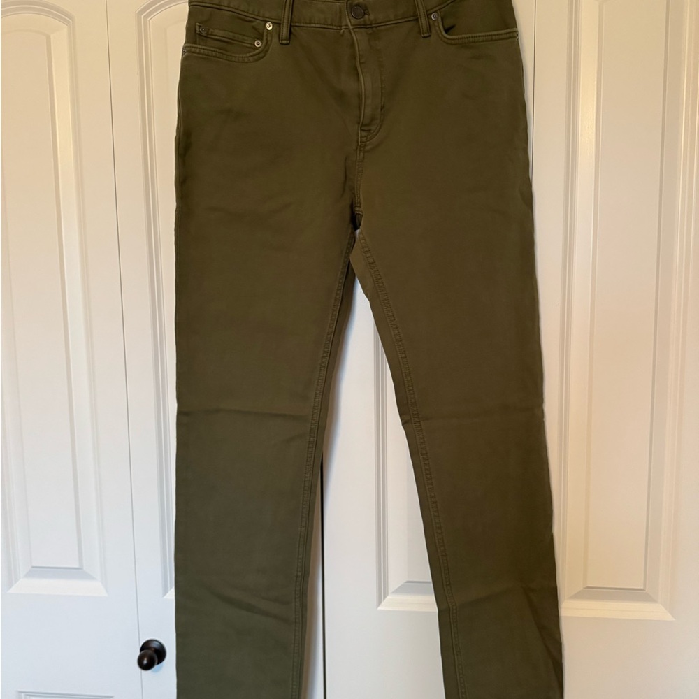 Banana Republic Men's Slim Fit Green Jeans